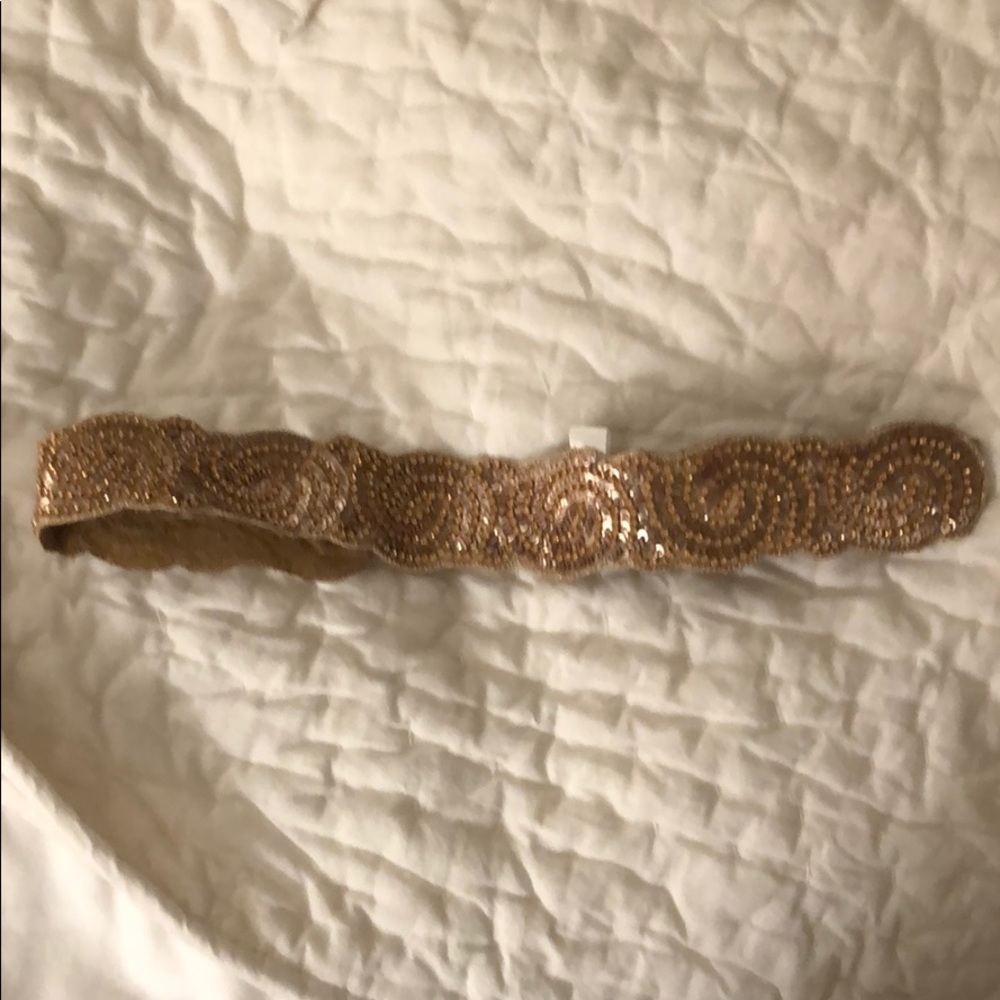 Anthropologie sequin belt
